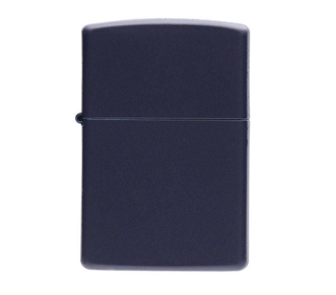 zippo-classic-pfeifenfeuerzeug-navy-blue-matte-pipe-einsatz image 1