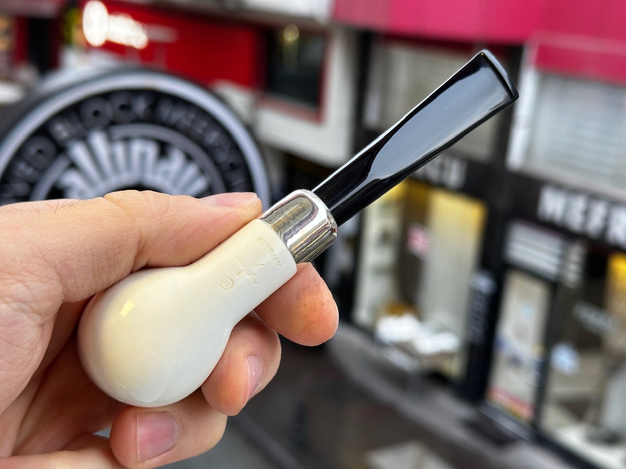altinay-spigot-meerschaumpfeife-billiard-army-silber-2 image 5
