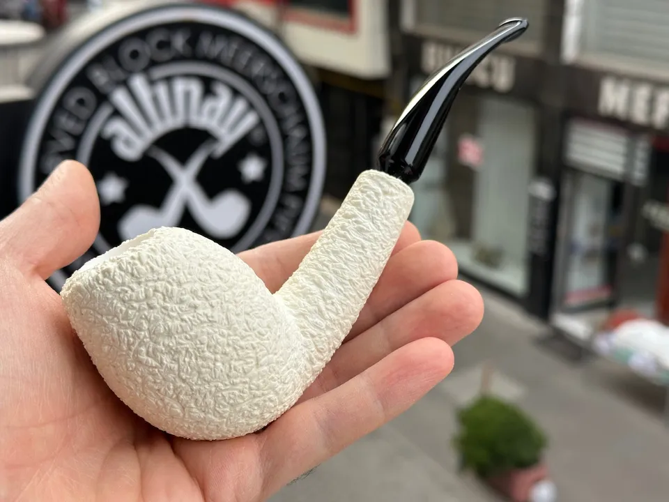 altinay-classic-egg-meerschaumpfeife-glatt-handgeschnitzt image 1