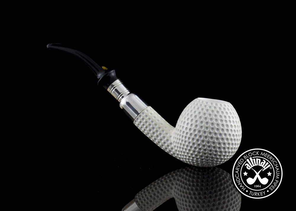 altinay-spigot-golf-silber-tabakpfeife-meerschaum image 3