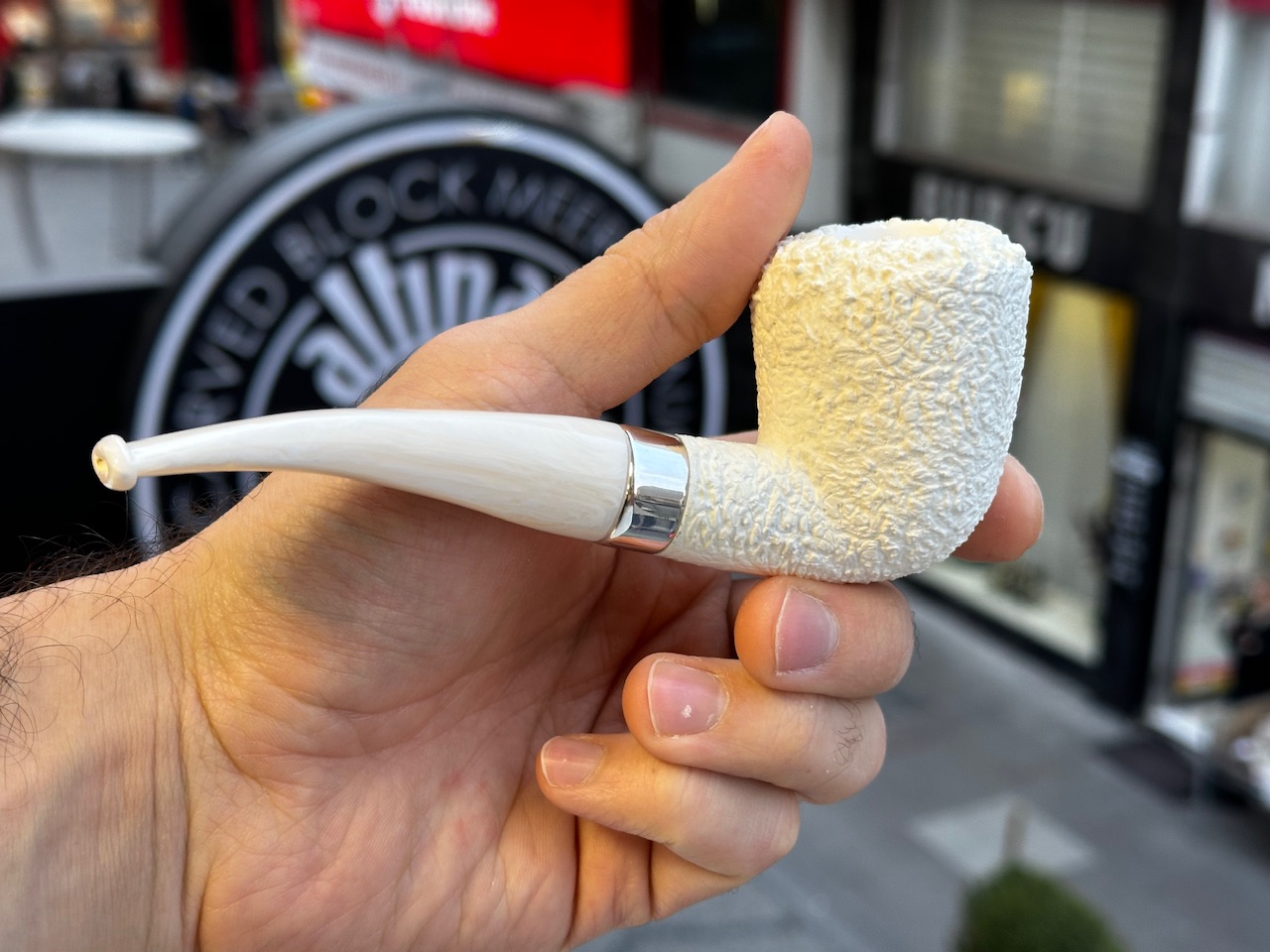 altinay-classic-dublin-meerschaumpfeife-silberband-3 image 3