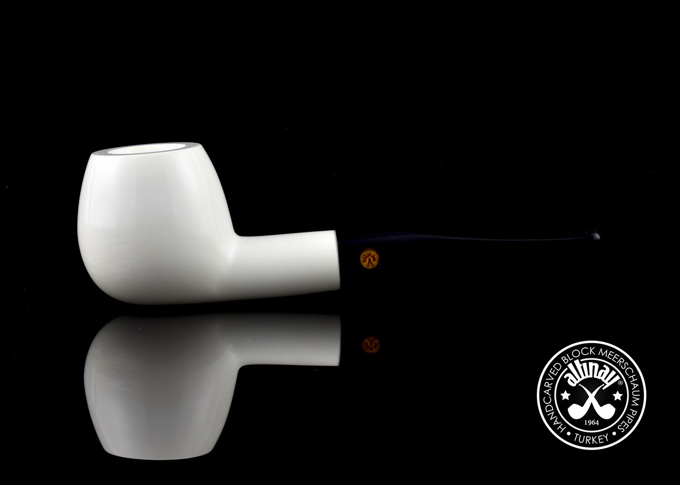 altinay-classic-apple-meerschaumpfeife-rund-glatt-3 image 2