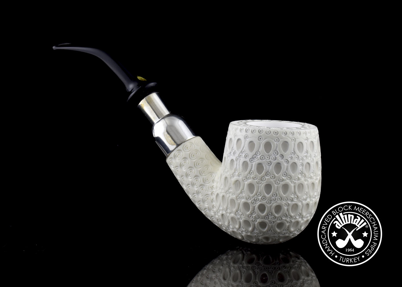 altinay-spigot-billiard-meerschaumpfeife-silber-spigo-2 image 3