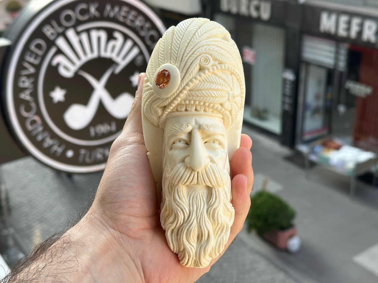 altinay-classic-sultan-saxophone-xxl-meerschaumpfeife image 6
