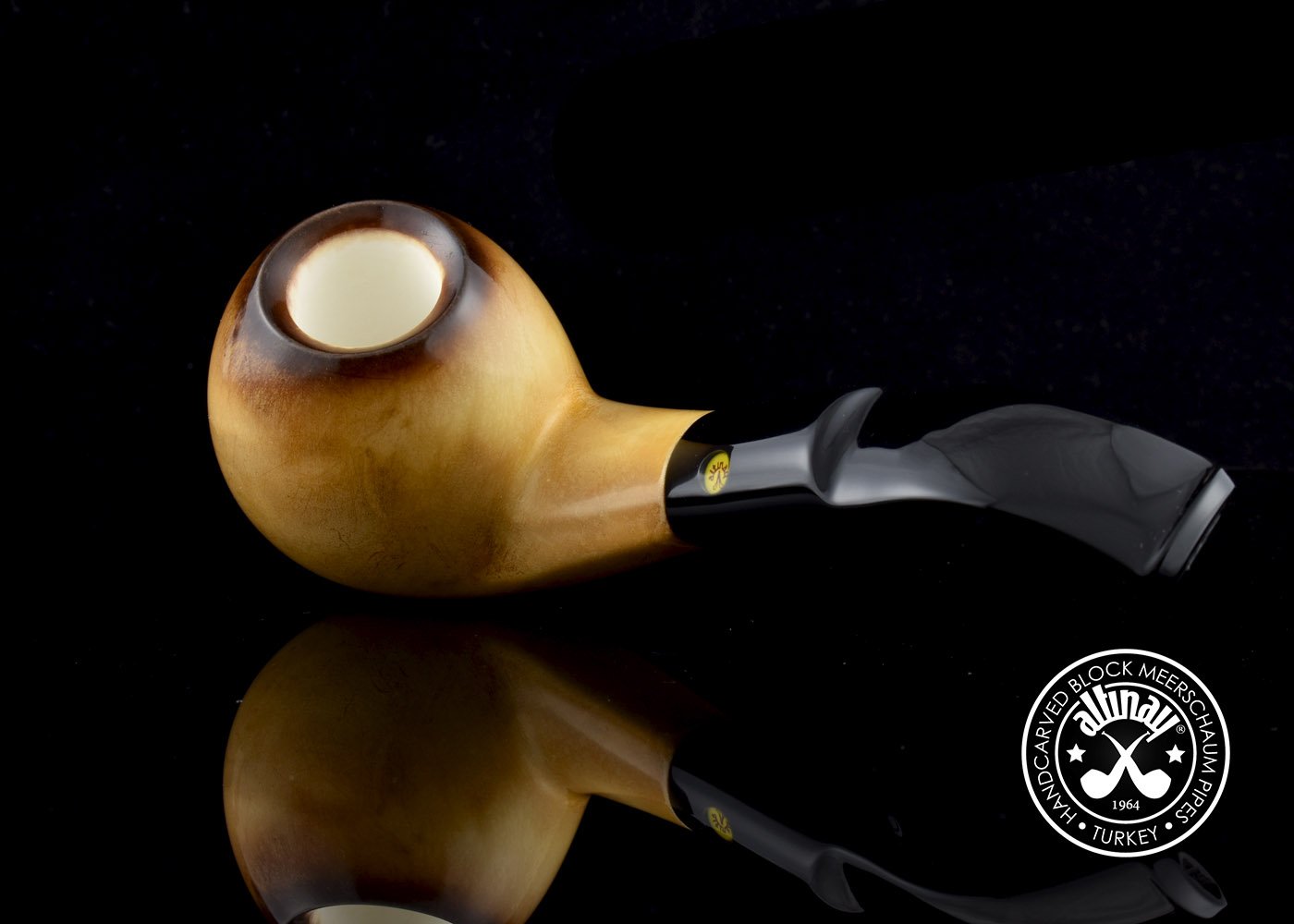 altinay-classic-apple-meerschaumpfeife-glatt-natur image 5