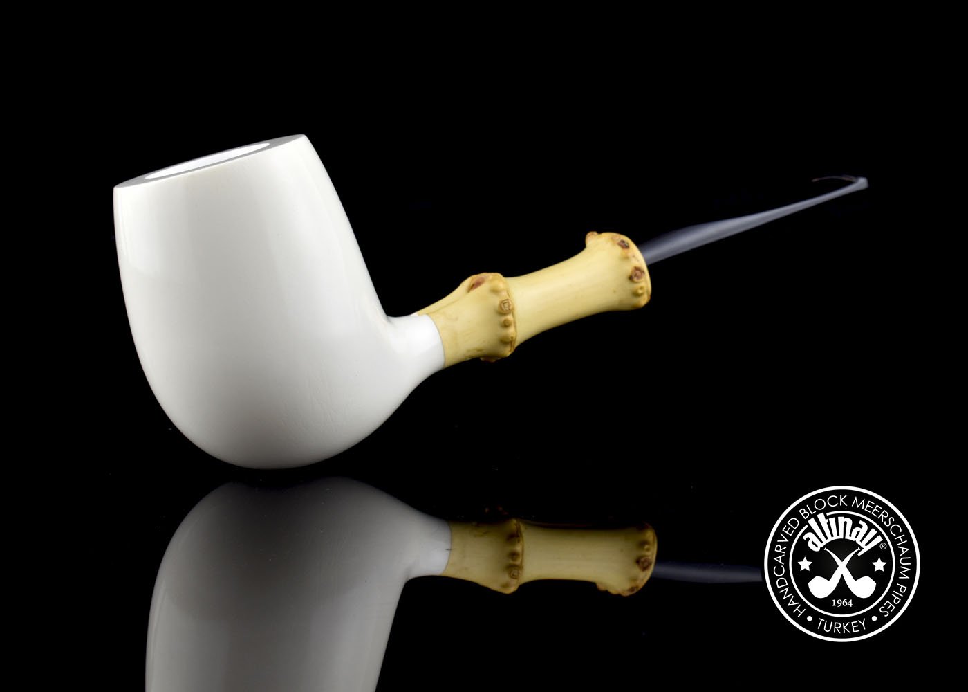 altinay-bamboo-series-billard-meerschaumpfeife-mit-bambus image 2