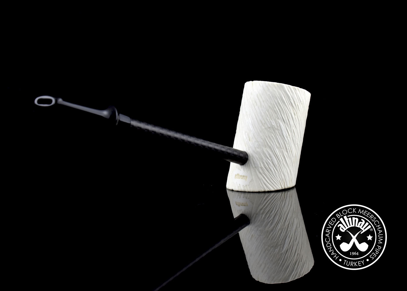 altinay-carbon-fiber-series-poker-meerschaumpfeife-glatt-3 image 4