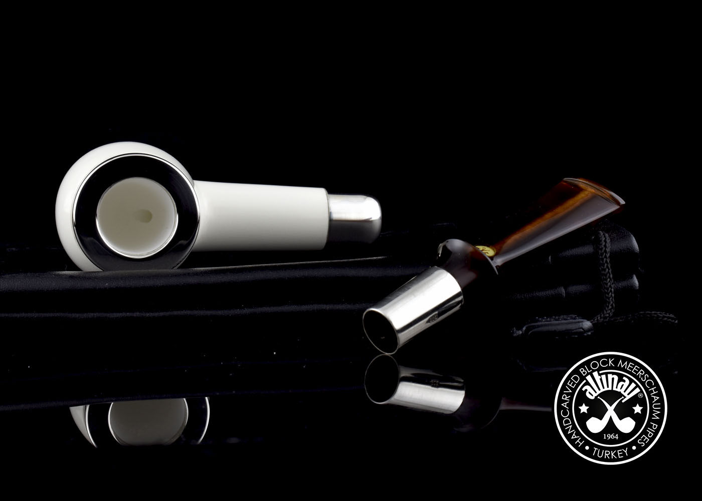 altinay-spigot-apple-meerschaumpfeife-silber-natur image 2