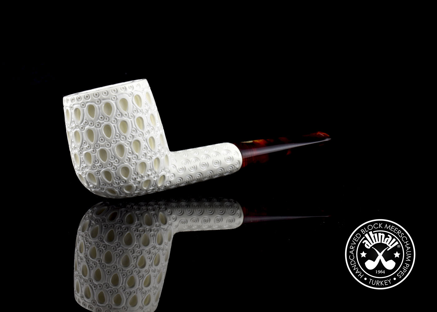 altinay-classic-oval-nosewarmer-billiard-meerschaumpfeife-kurz image 1