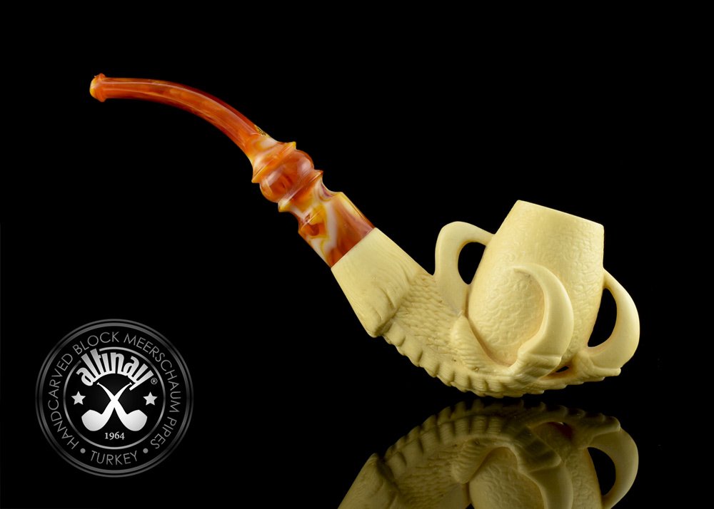 altinay-eagle-s-claw-meerschaumpfeife-figurale-kralle image 3