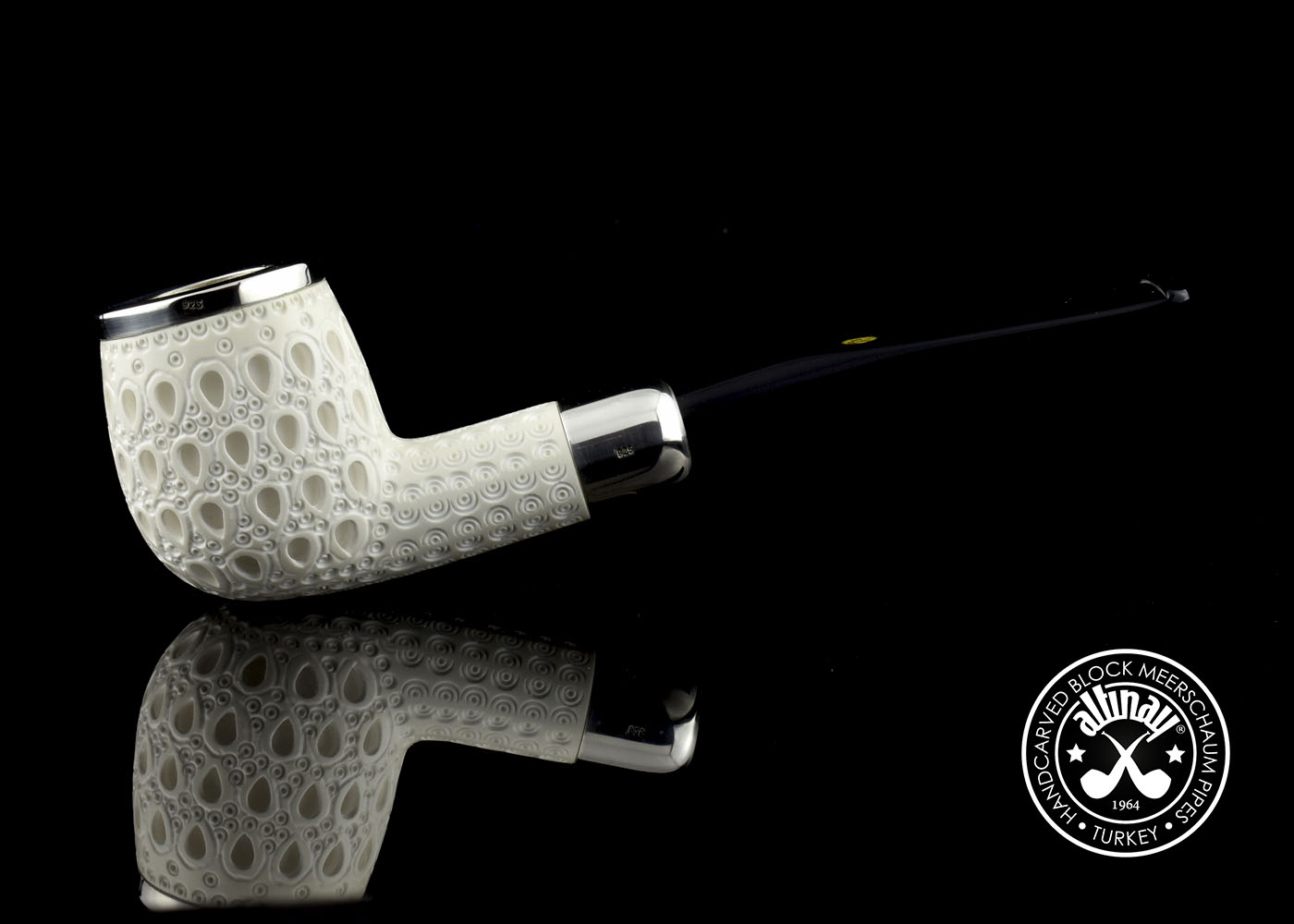 altinay-spigot-army-top-silver-apple-army-meerschaumpfeife image 2