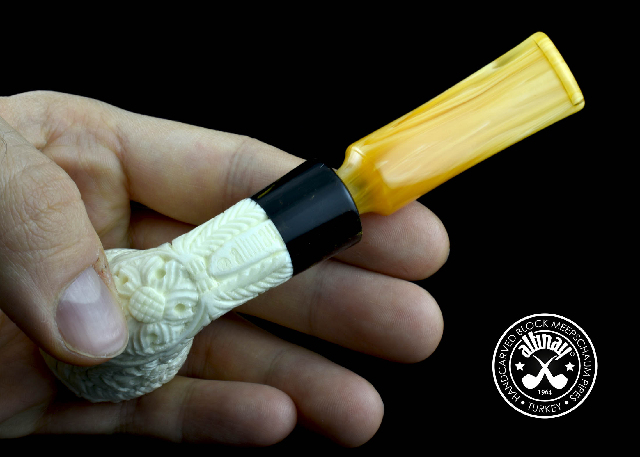 altinay-classic-dublin-meerschaumpfeife-harz-akzent image 4