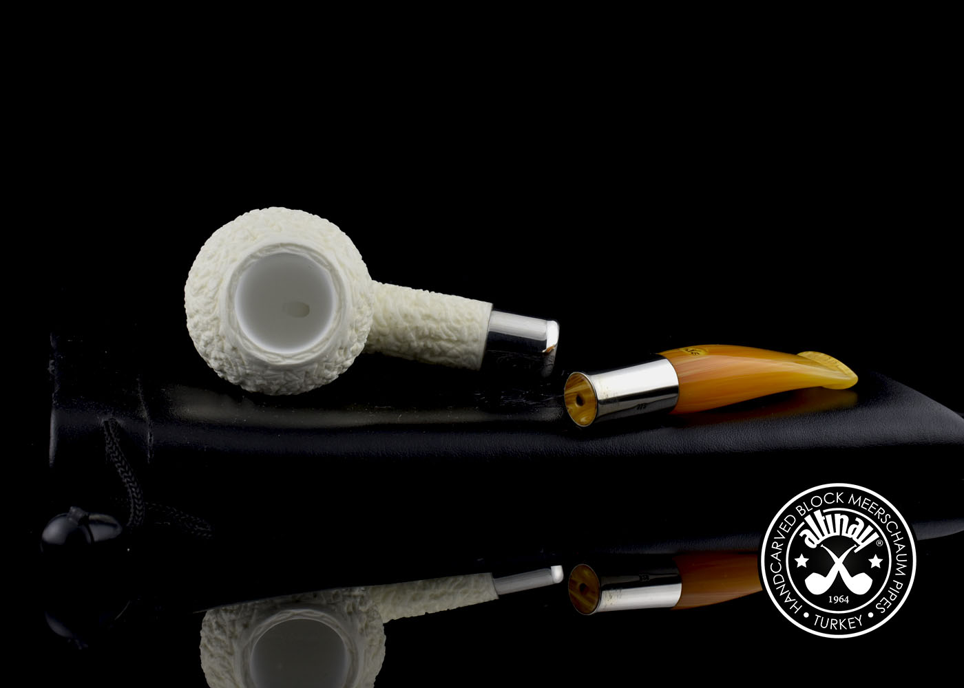 altinay-spigot-rhodesian-meerschaumpfeife-silber image 2