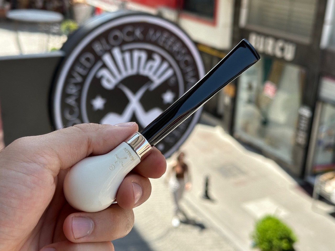 altinay-spigot-billiard-meerschaumpfeife-army-silber image 4
