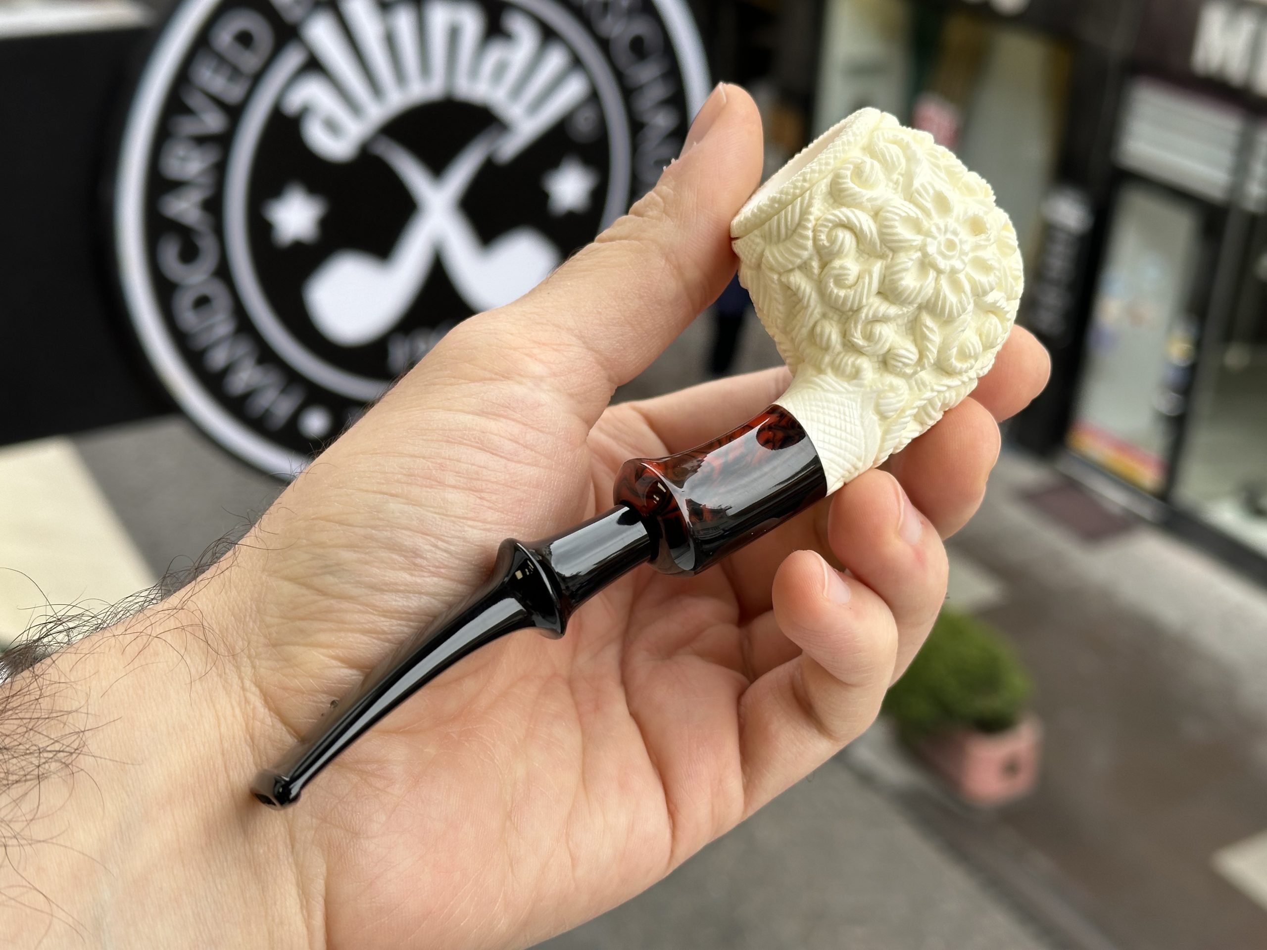 altinay-classic-warped-apple-meerschaumpfeife image 1