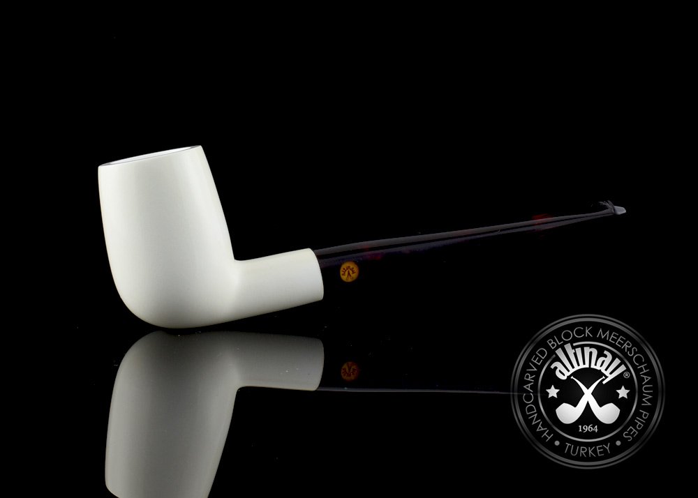 altinay-classic-meerschaumpfeife-billiard-glatt-natur-6 image 2
