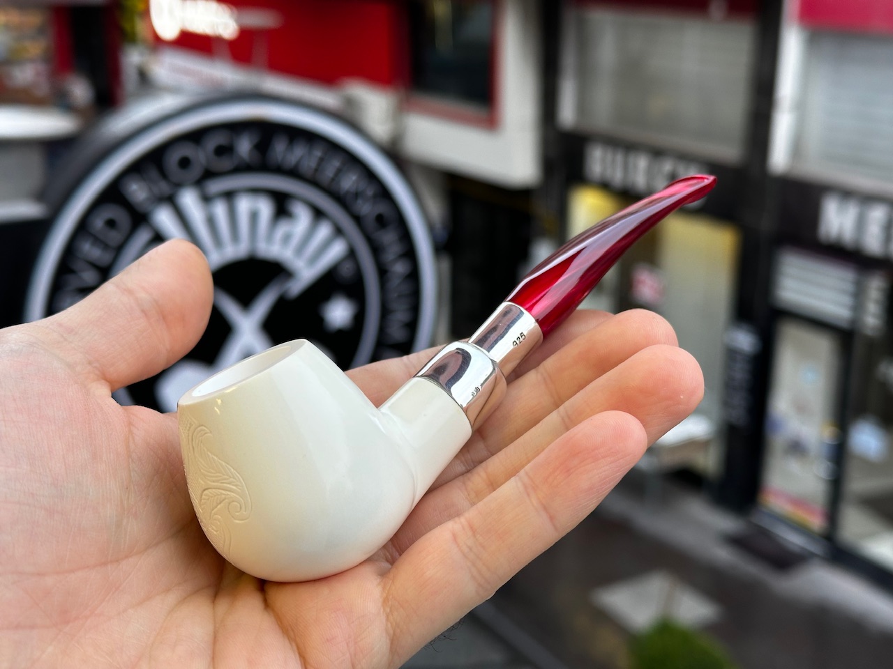 altinay-spigot-brandy-meerschaumpfeife-silber-spigot image 1
