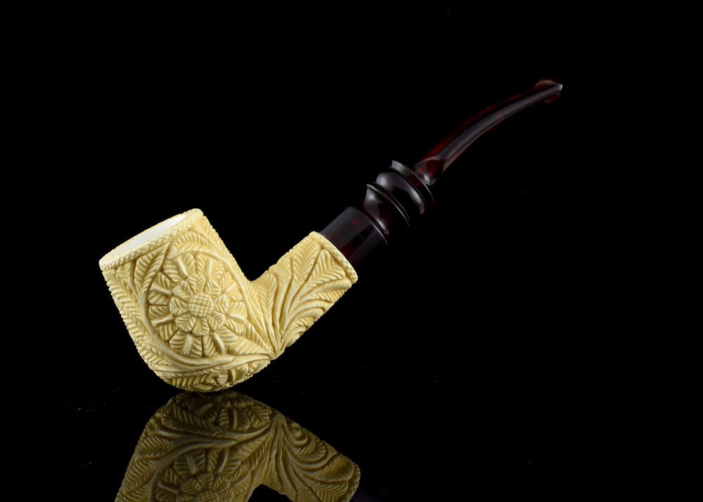 altinay-classic-floral-meerschaumpfeife-bl-tenrelief image 1