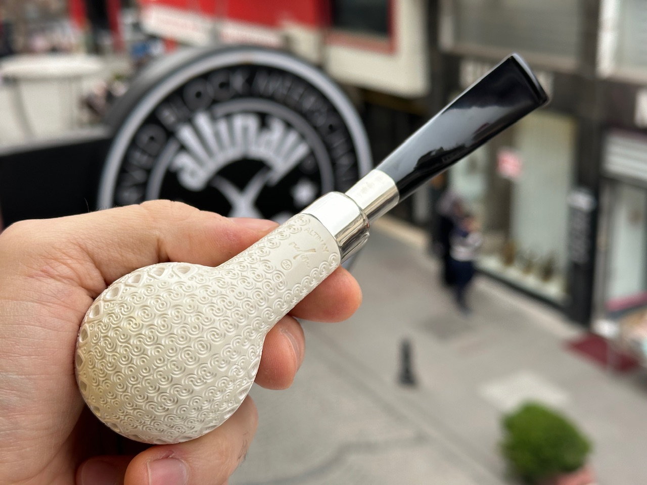 altinay-spigot-billiard-meerschaumpfeife-silber-natur image 5