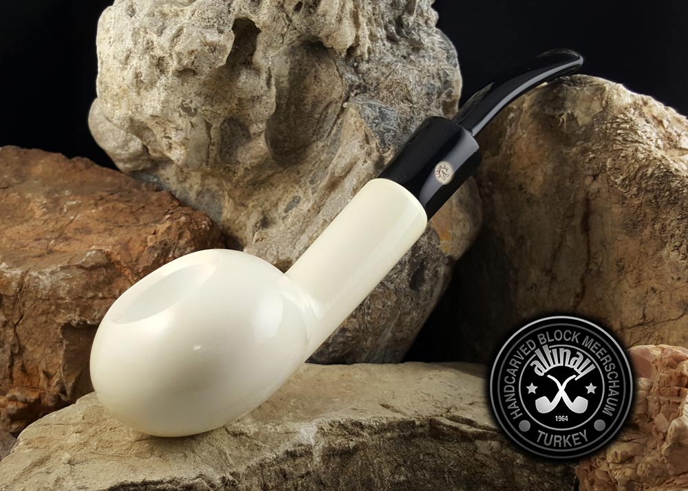 altinay-classic-meerschaumpfeife-squat-natur-glatt image 1