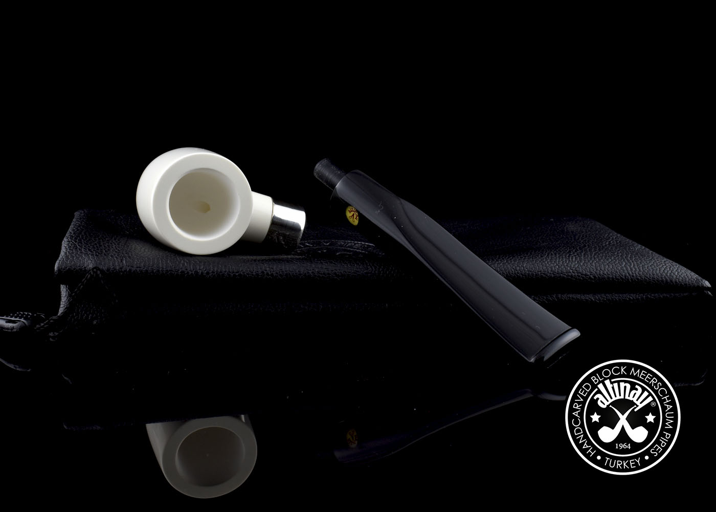 altinay-classic-billiard-meerschaumpfeife-mit-silberband-5 image 5