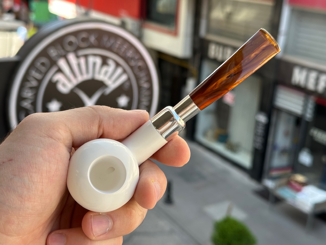 altinay-pear-spigot-meerschaumpfeife-silber image 4