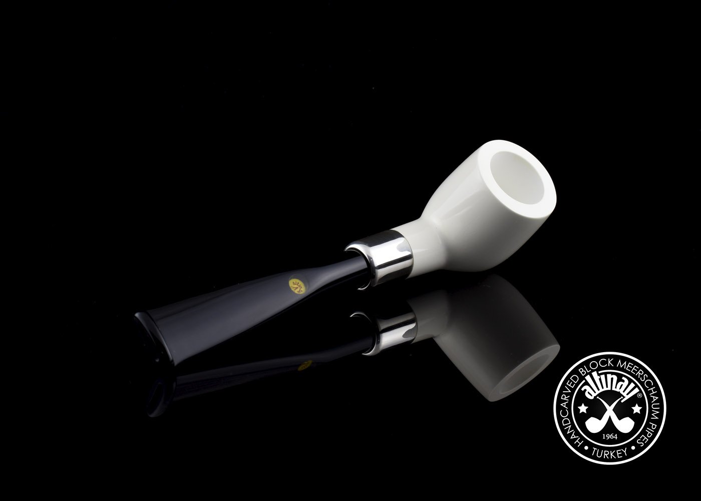 altinay-billiard-silver-army-meerschaumpfeife-silber image 5