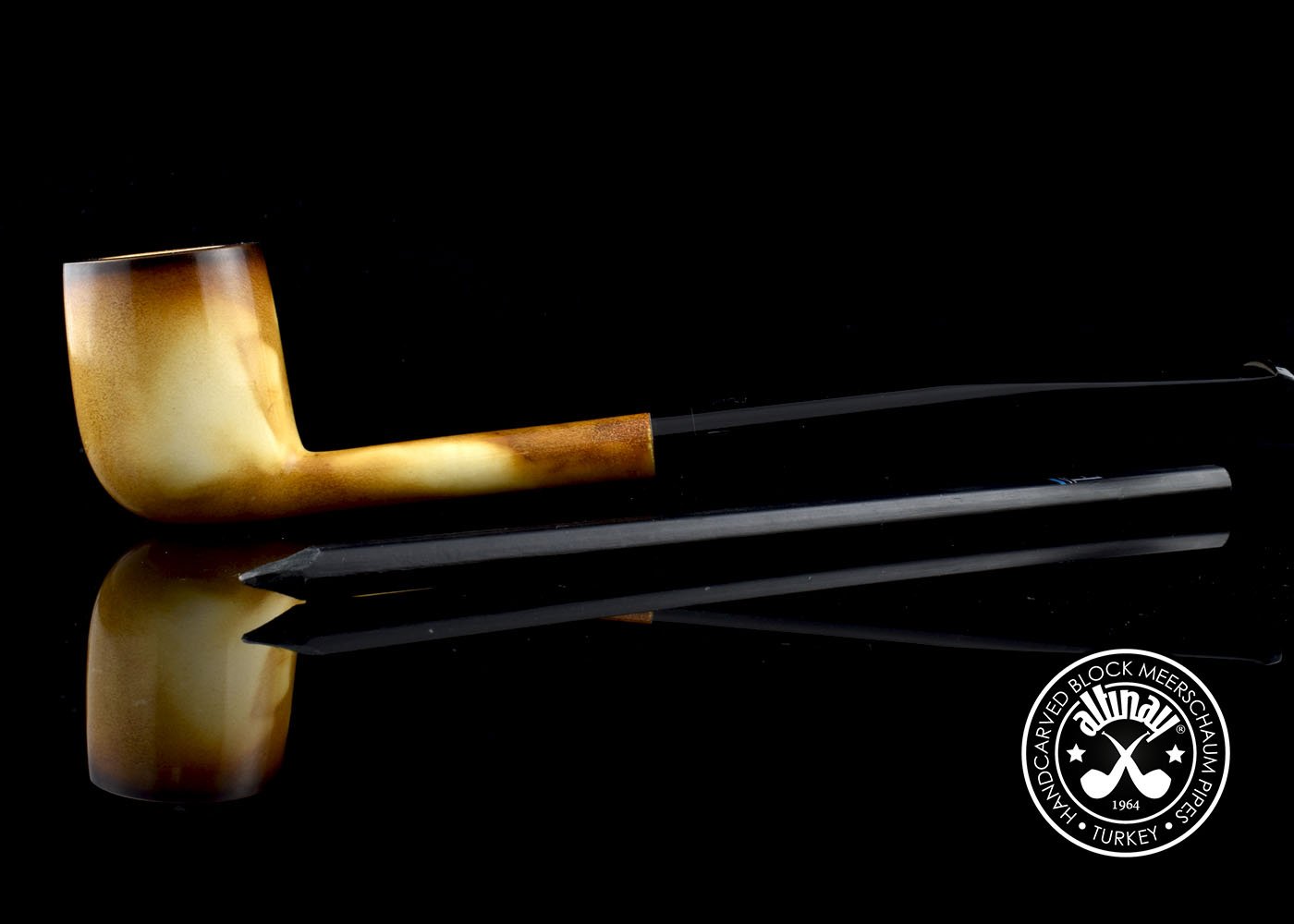 altinay-pencil-shank-bing-billiard-meerschaumpfeife-kalziniert image 4