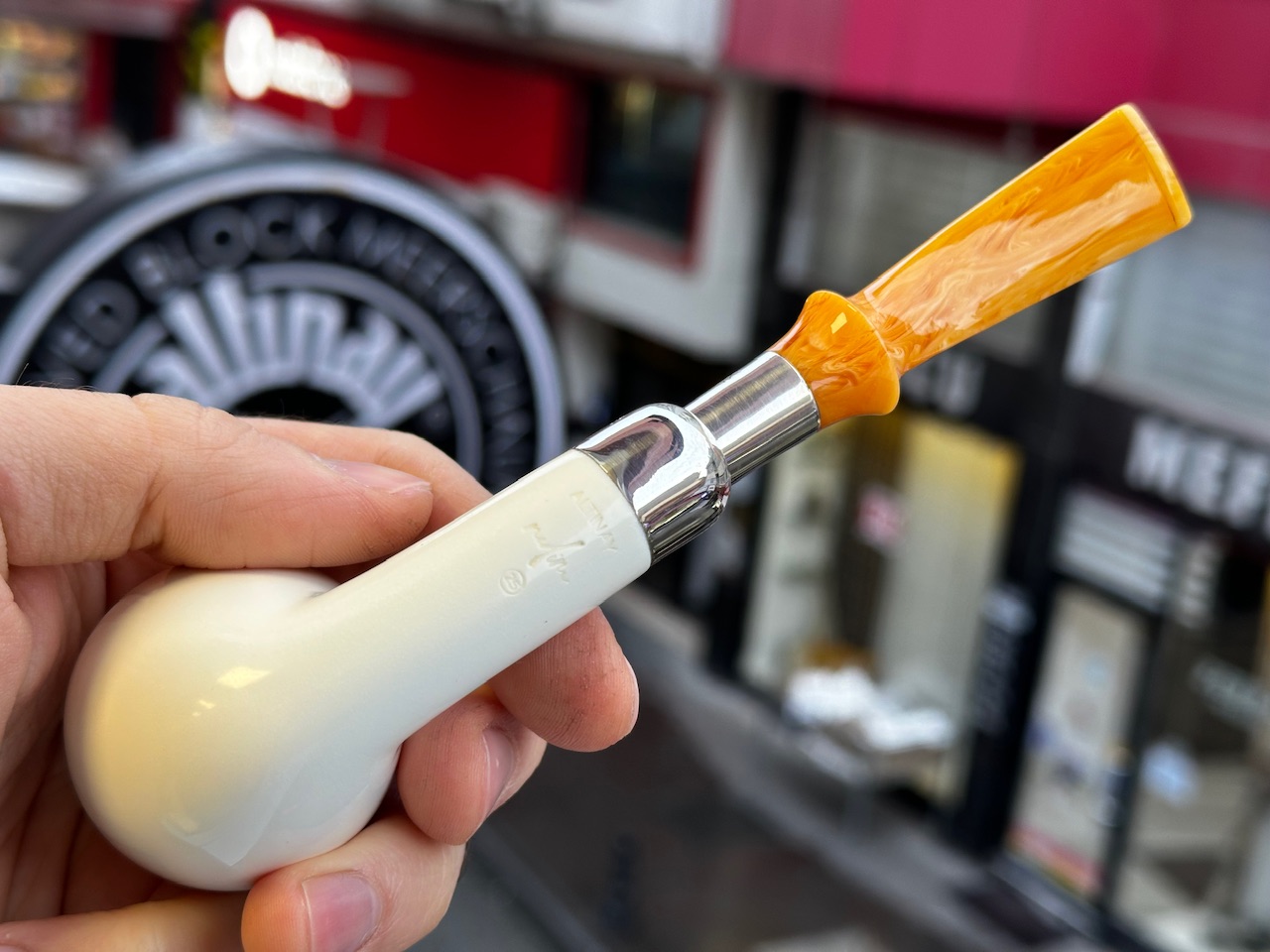 altinay-spigot-army-rhodesian-meerschaumpfeife-silber-spigot image 5