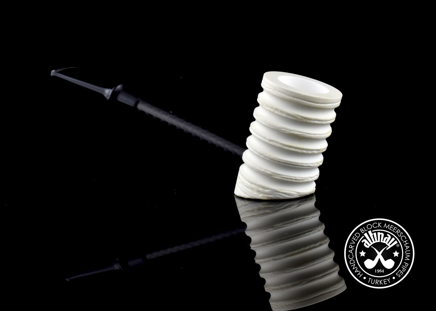 altinay-carbon-fiber-series-poker-meerschaumpfeife-glatt-5 image 3