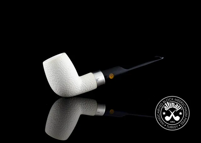 altinay-classic-billiard-meerschaumpfeife-mit-silberring-2 image 1