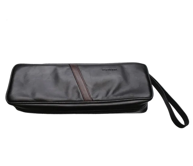 castleford-churchwarden-pfeifenetui-leder-schwarz-f-r-lange-pfeifen image 1
