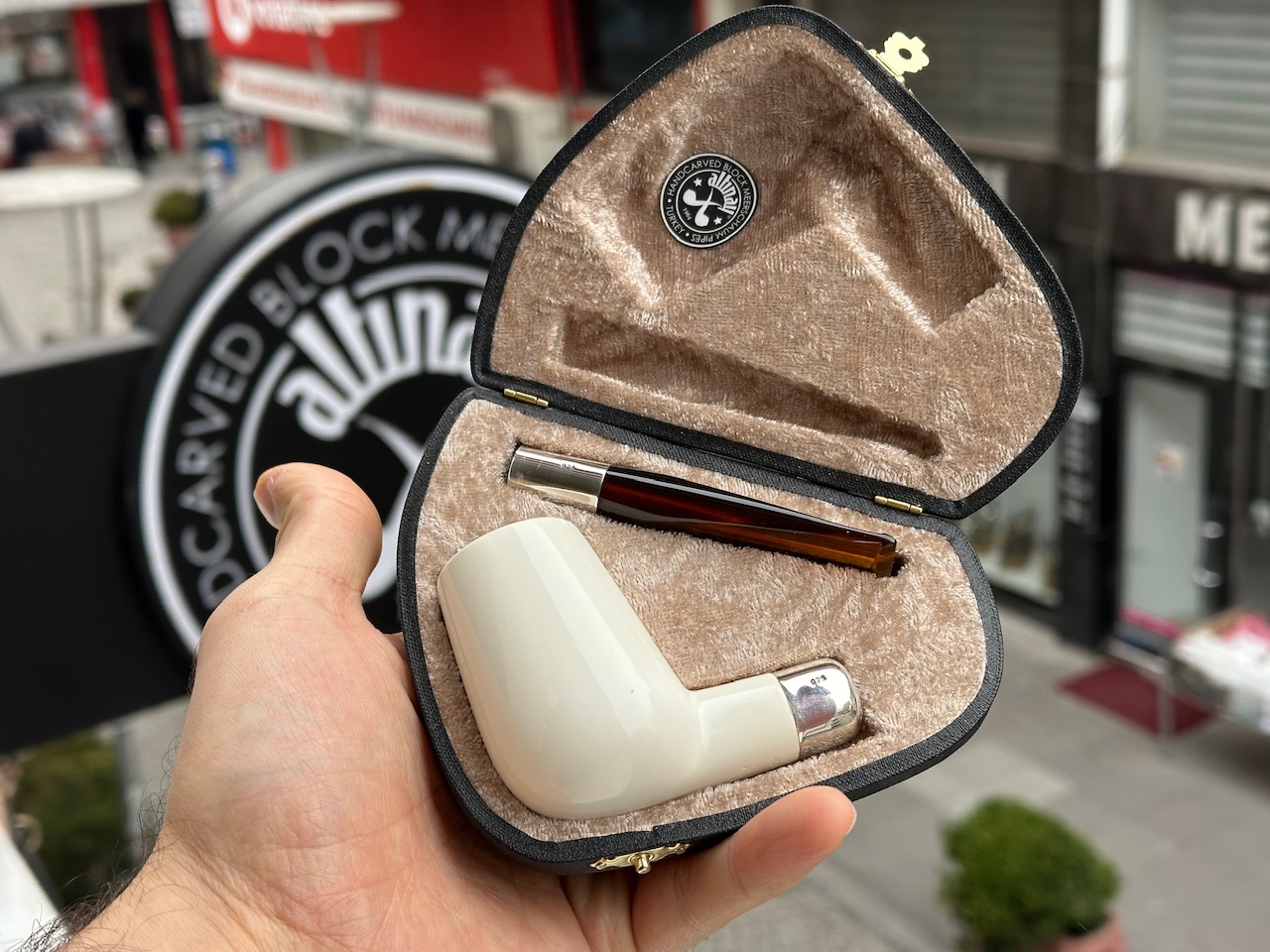 altinay-spigot-billiard-meerschaumpfeife-silber-spigot image 8