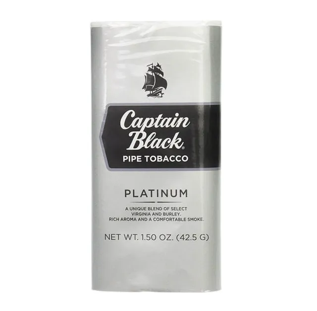 captain-black-platinum-pfeifentabak-1-5-oz-pouch-aromatisch image 1