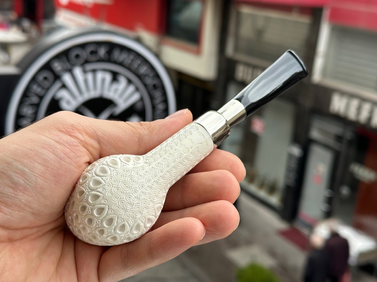 altinay-spigot-billiard-meerschaumpfeife-silber-8 image 5