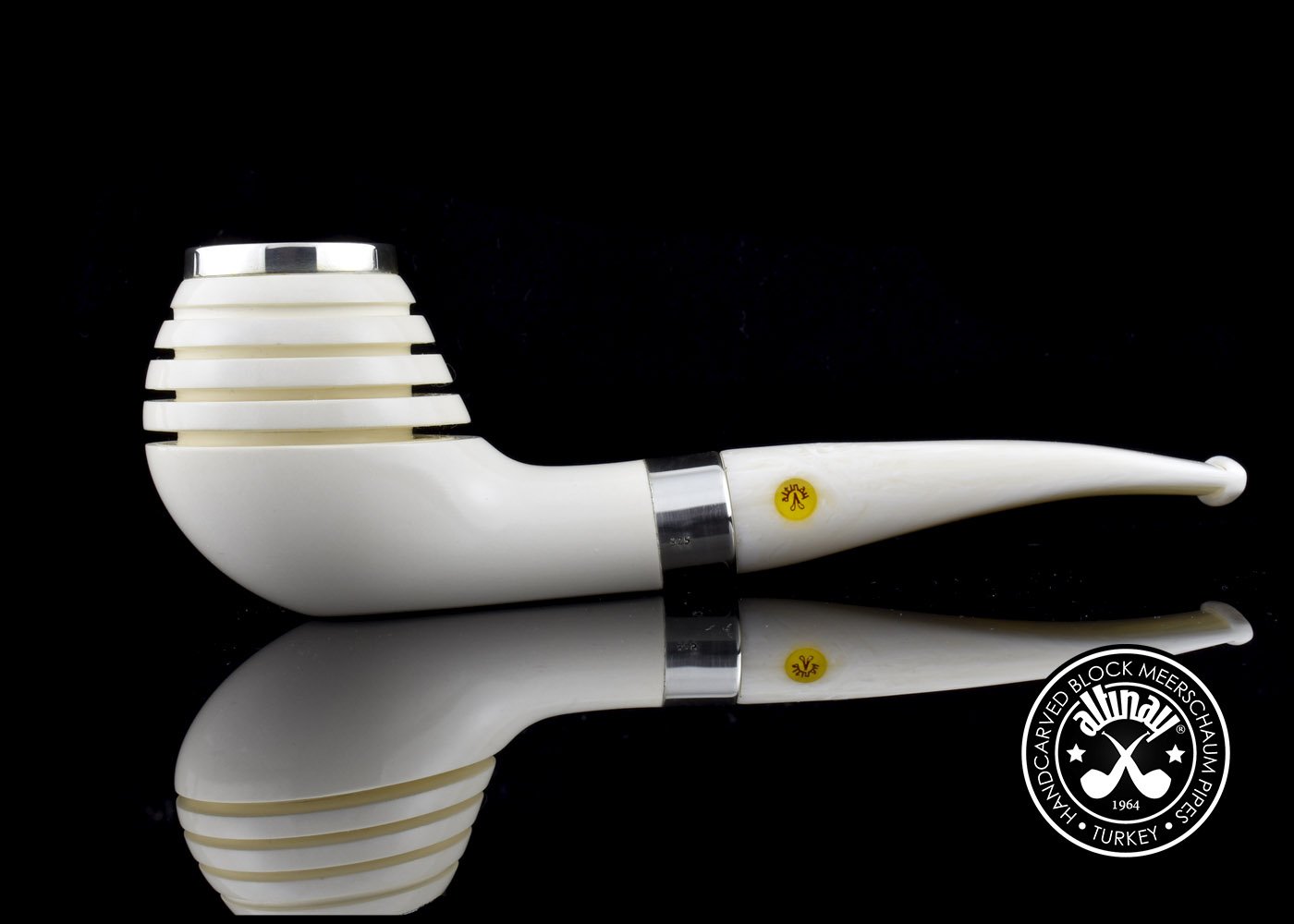 altinay-classic-radiator-meerschaumpfeife-32328-mit-stopfer image 2