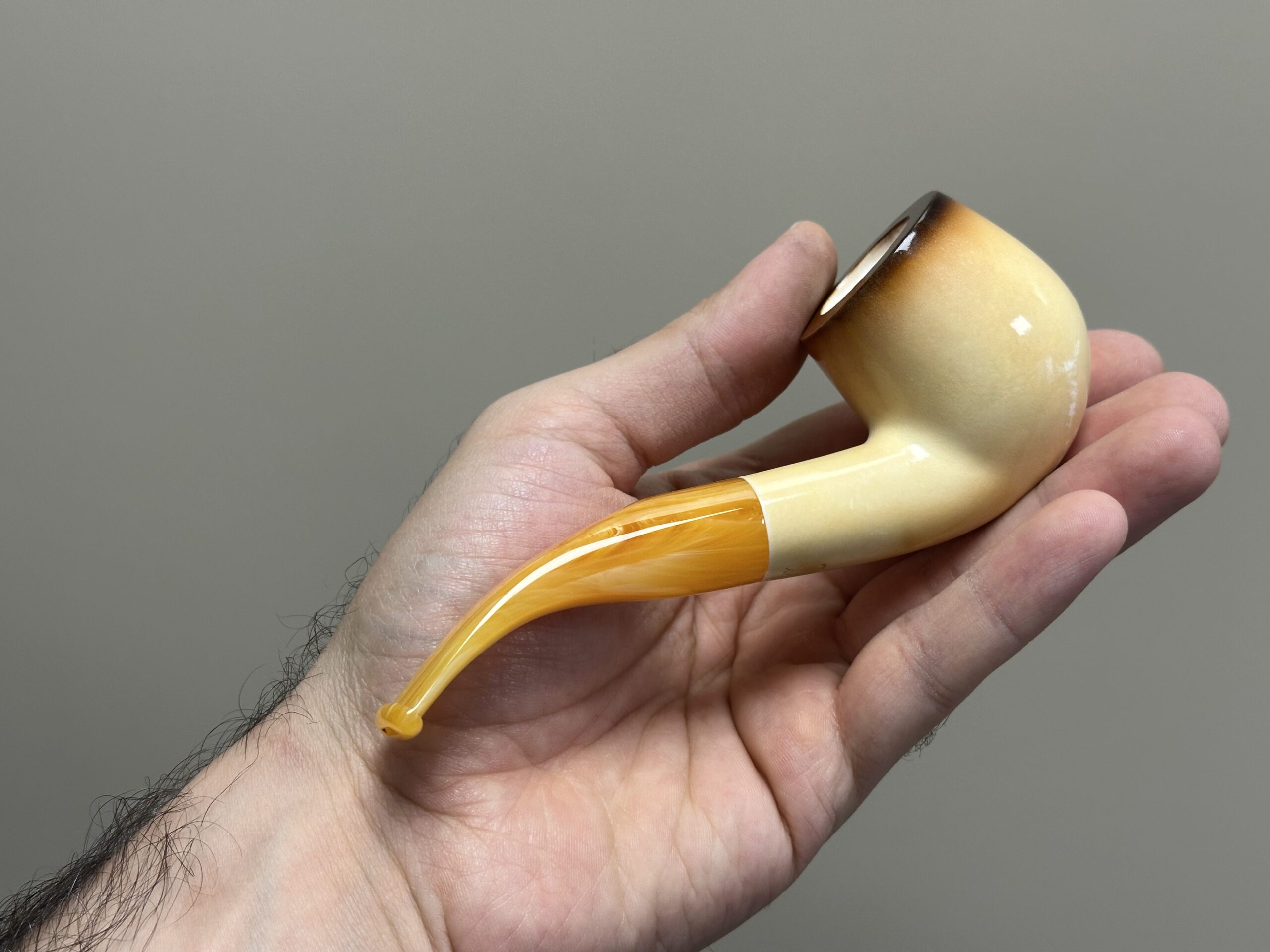 altinay-lee-van-cleef-billiard-meerschaumpfeife-calcined-2 image 2
