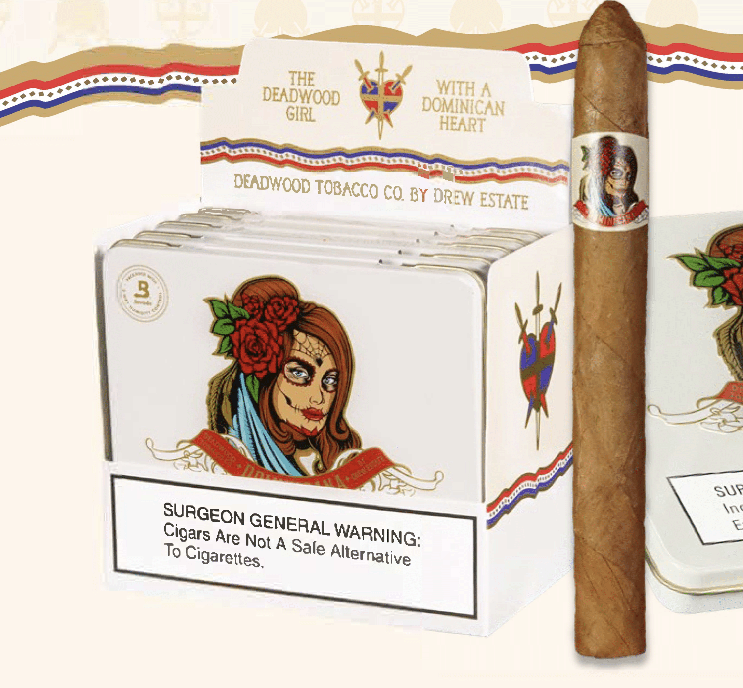 deadwood-dominicana-zigarren-10er-dose-connecticut-mild image 1