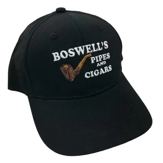 boswell-s-pipes-and-cigars-cap-schwarz-klettverschluss image 1