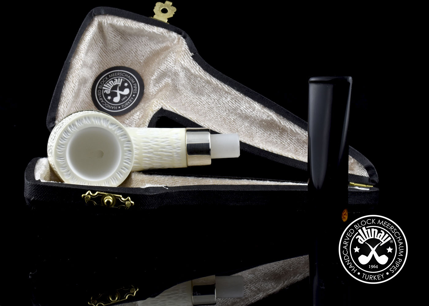 altinay-classic-poker-meerschaumpfeife-silberband-2 image 6