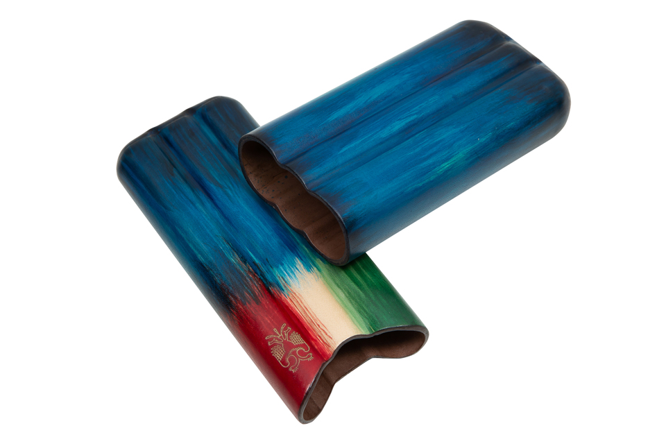 casdagli-zigarrenetui-leder-blau-regular image 1
