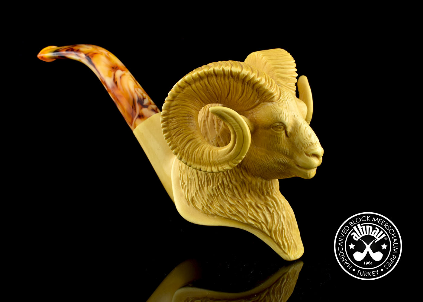 altinay-classic-dal-sheep-ram-meerschaumpfeife-figur image 4