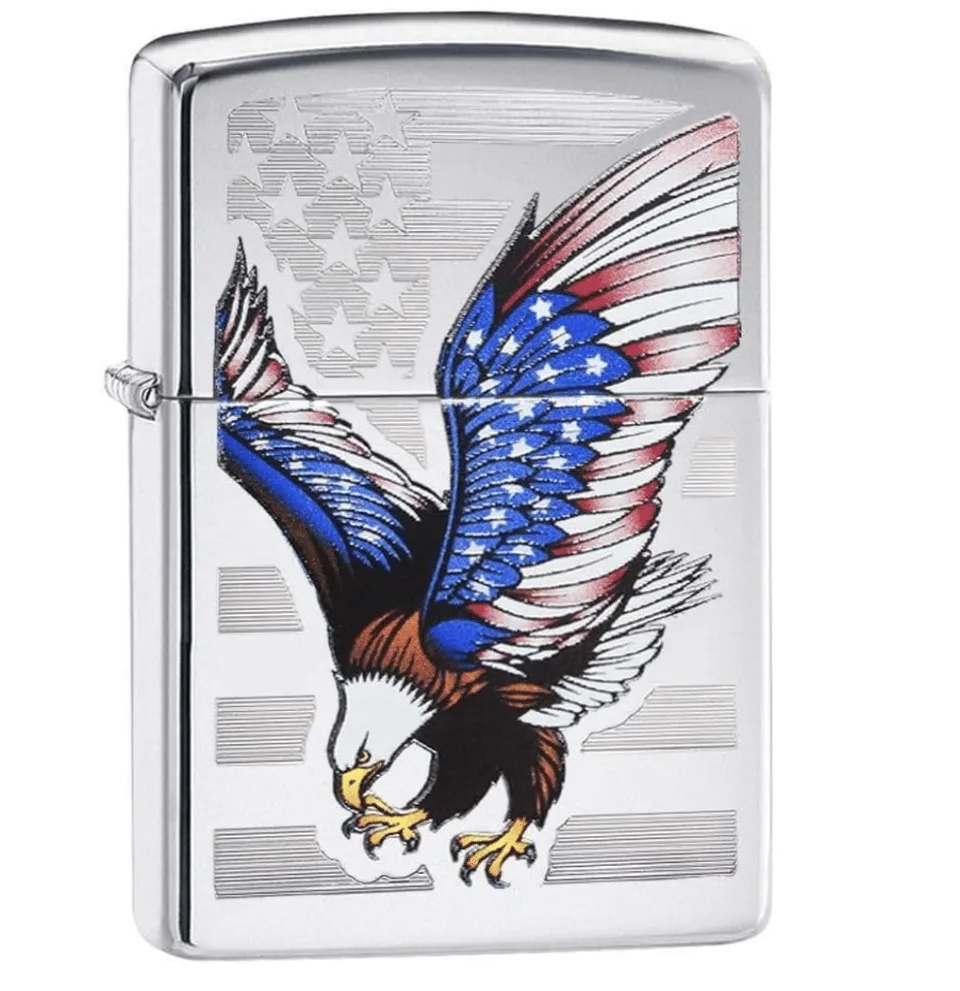 zippo-e-star-award-benzinfeuerzeug-high-polish-chrome image 1