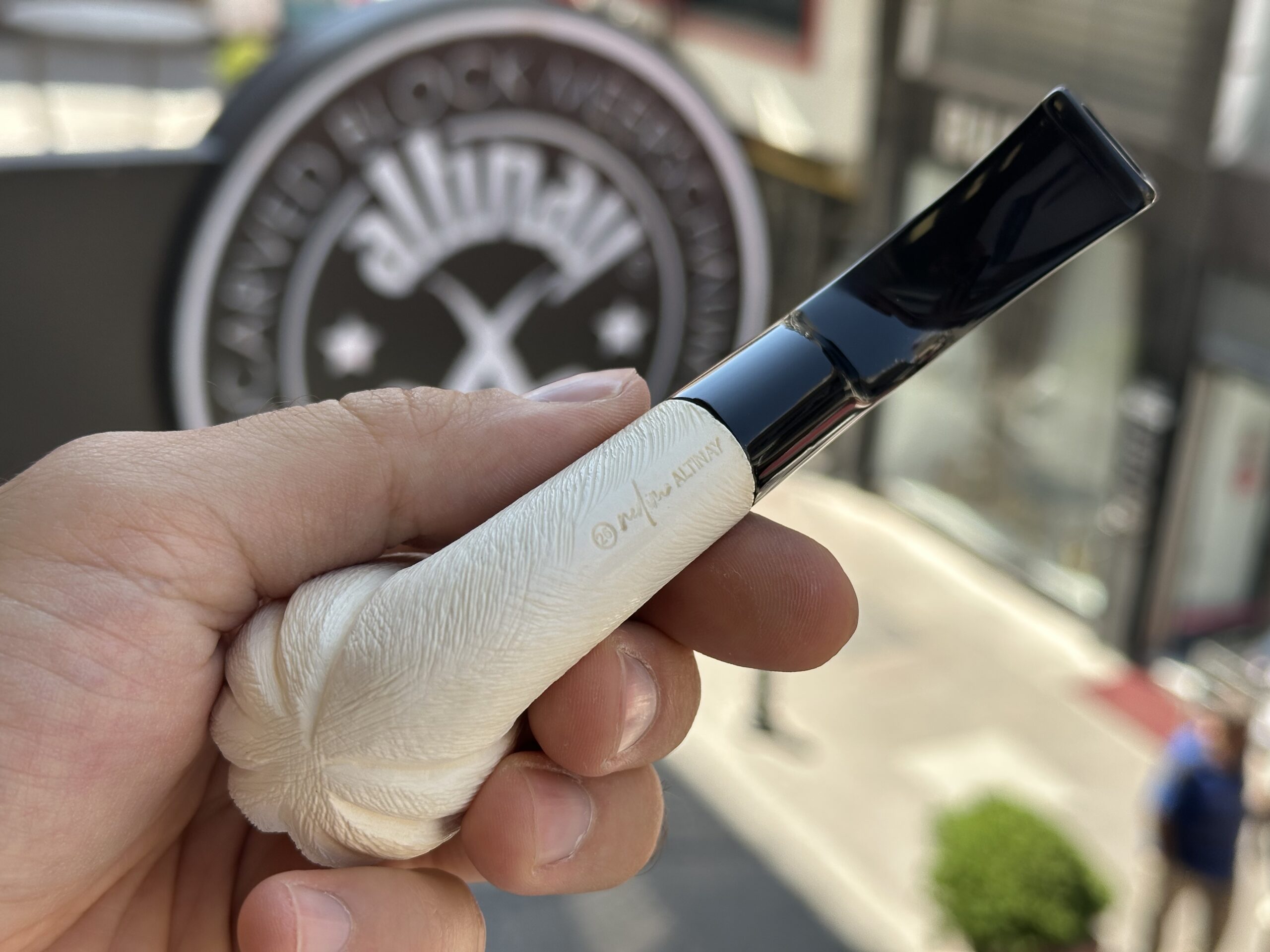 altinay-classic-bent-billiard-meerschaum-pfeife-wei image 5