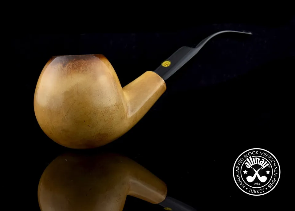 altinay-classic-apple-meerschaumpfeife-glatt-natur image 1