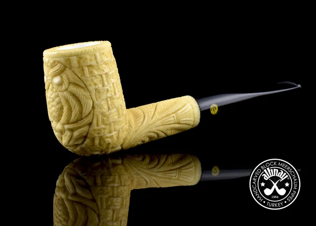 altinay-classic-billiard-eule-meerschaumpfeife image 1