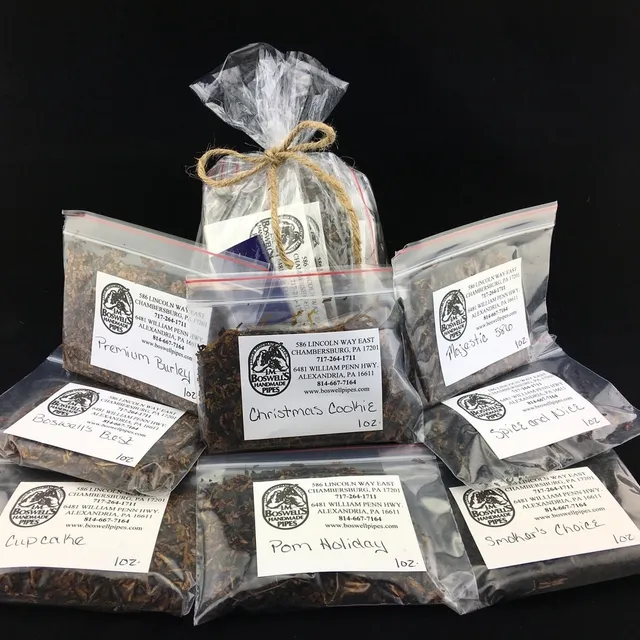 boswell-holiday-sampler-pfeifentabak-8x28g-winter-set image 1