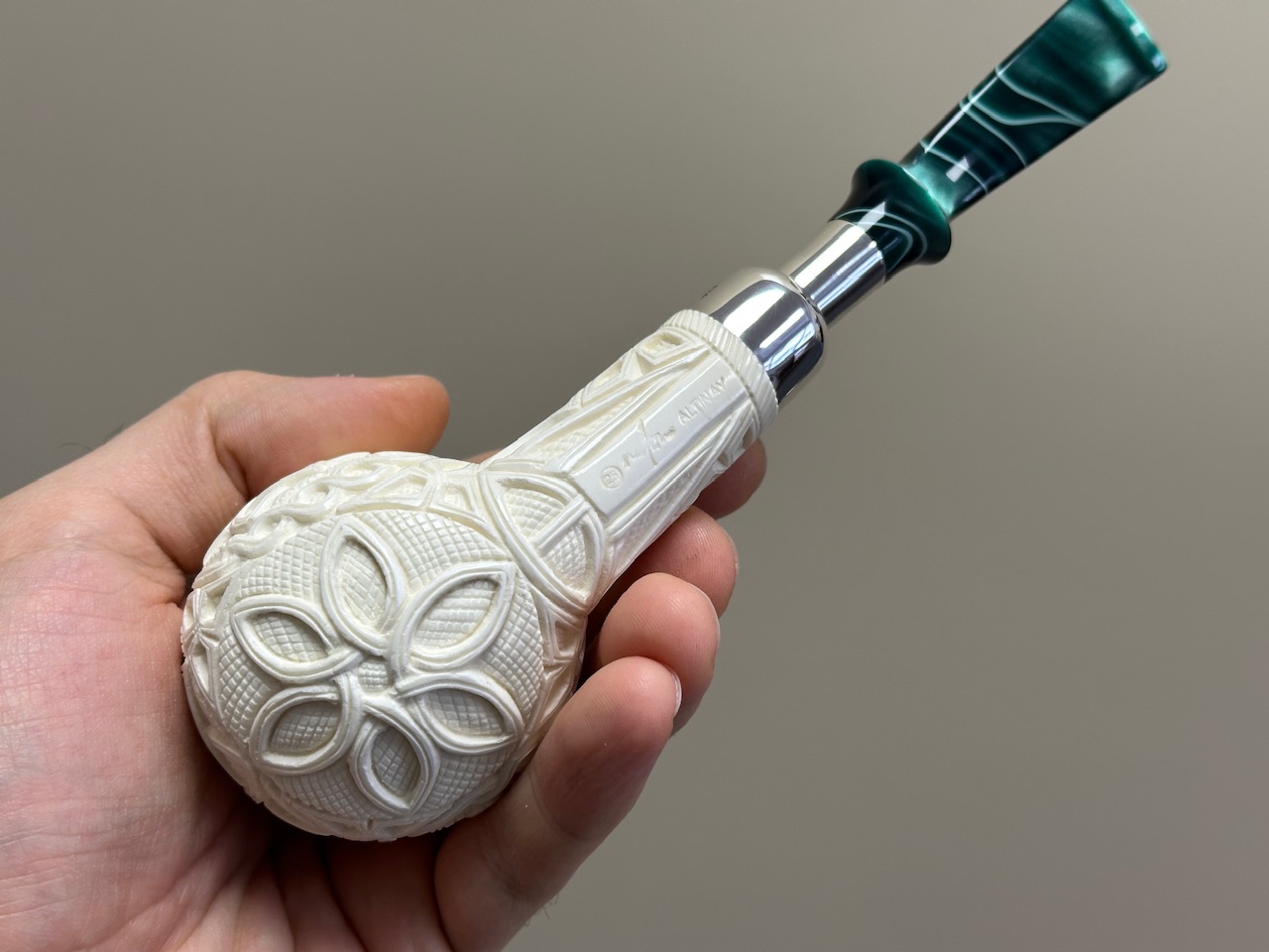 altinay-spigot-apple-meerschaumpfeife-keltischer-knoten image 5