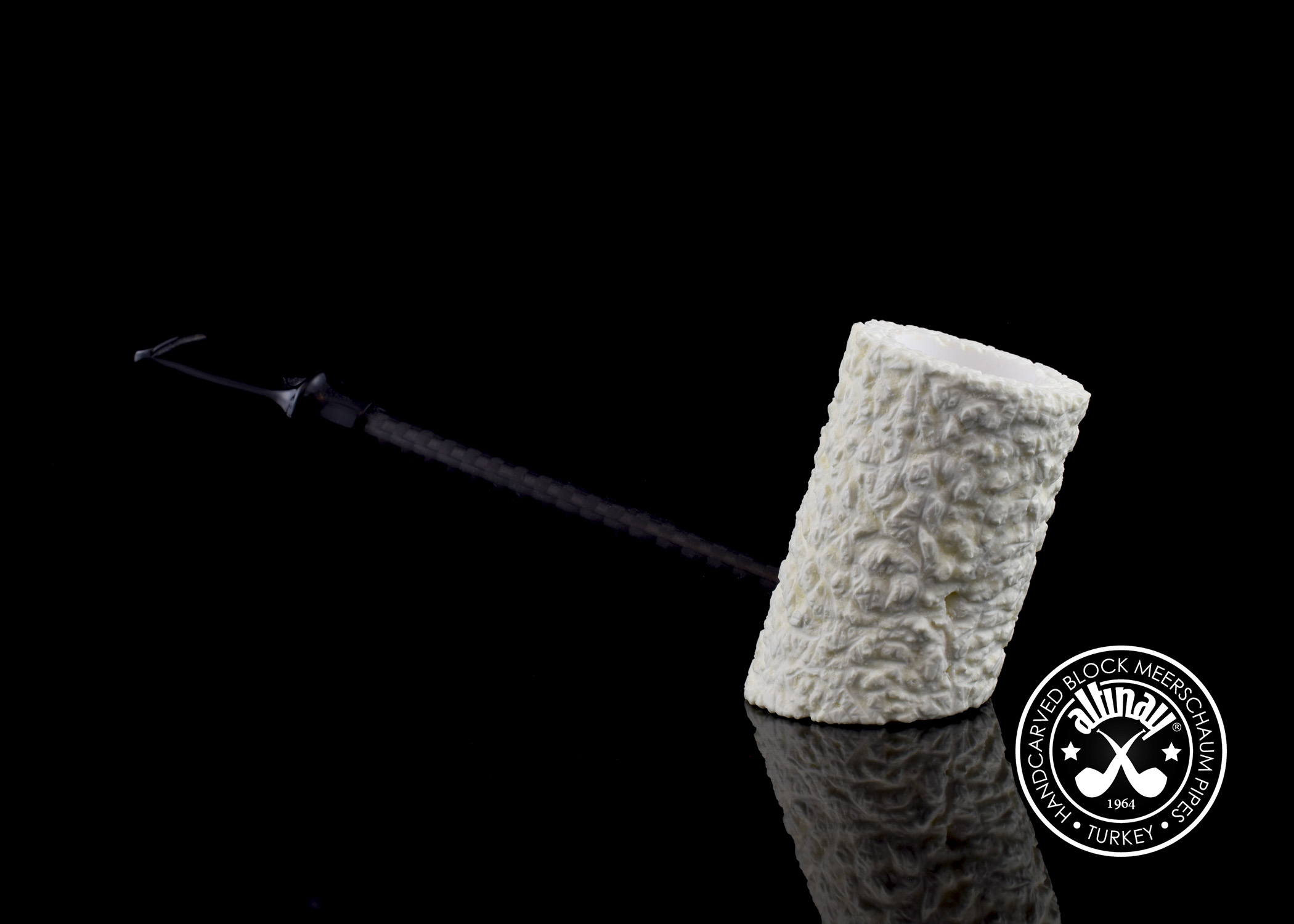 altinay-carbon-fiber-poker-meerschaumpfeife-schwarz-modern image 2