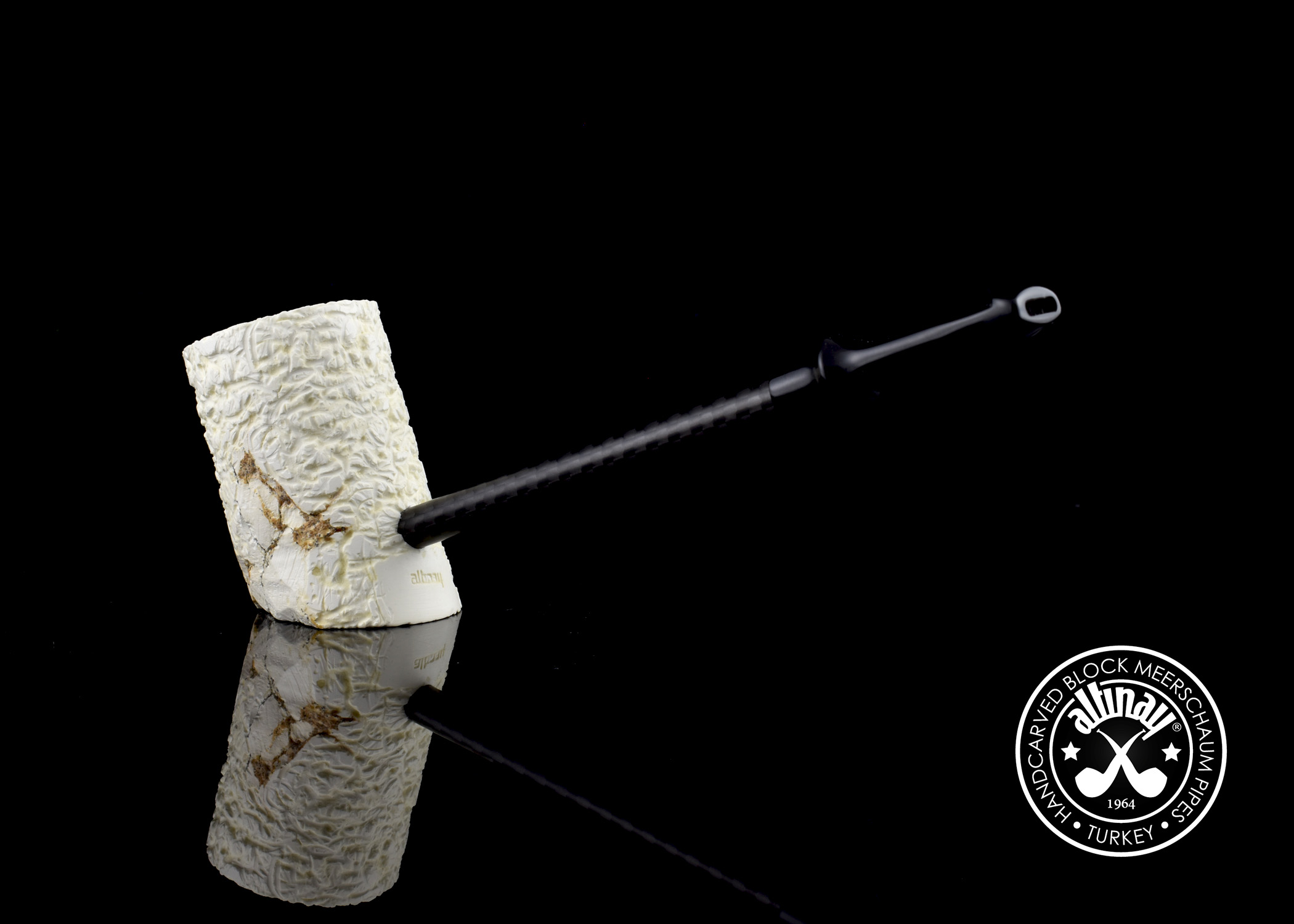 altinay-carbon-fiber-poker-meerschaumpfeife-naturstein image 4